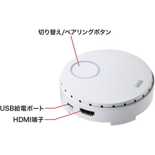 SANWA ワイヤレスHDMIエクステンダー(増設