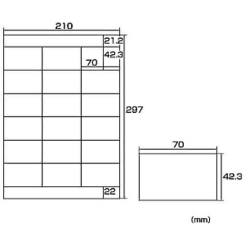 SANWA マルチラベル(18面)