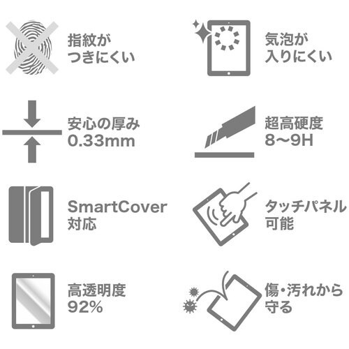 SANWA 9.7インチiPad2018/2017