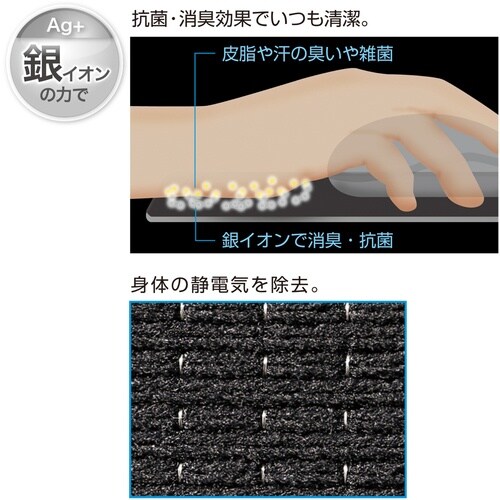 SANWA 静電気除去マウスパッド