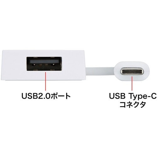 SANWA USBTypeCコンボハブ(4ポート)