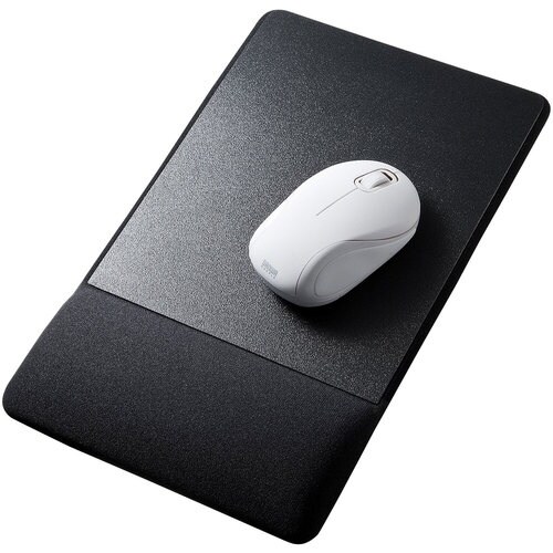 SANWA リストレスト付きマウスパッド(布素材、