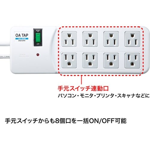 SANWA 雷ガードタップ