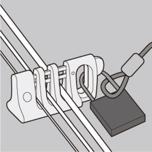 SANWA eセキュリティ(ケーブルロック)