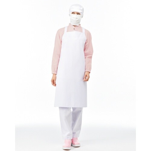 サンペックス 撥水エプロン 濃グリーン