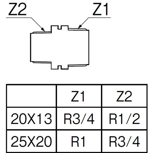 SANEI PC異径ニップル