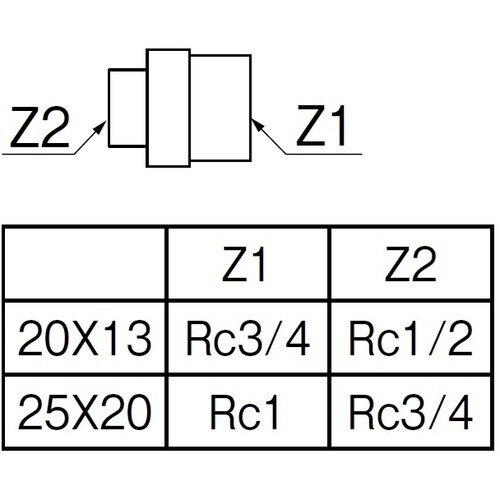 SANEI PC異径ソケット