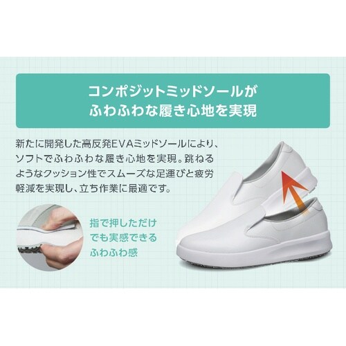 ミドリ安全 超耐滑作業靴 ハイグリップ・ザ・フォー