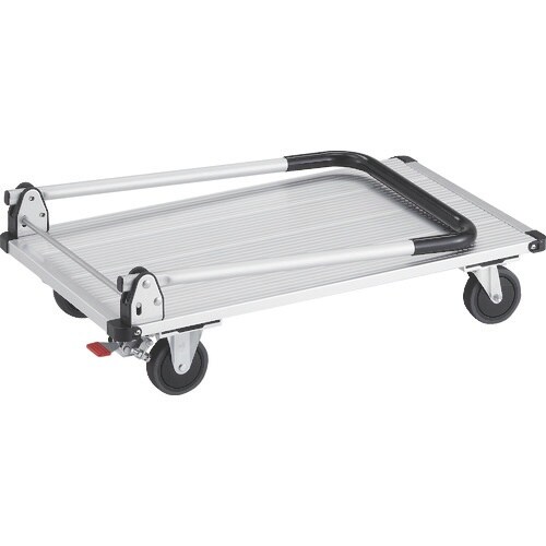TRUSCO アルミ台車 アルパカート 省音 折り