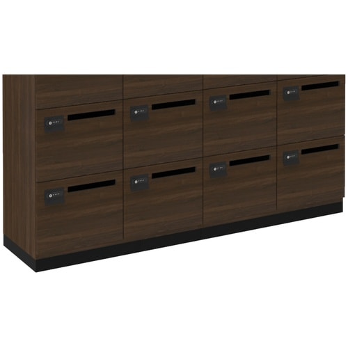 TRUSCO 木製パーソナルロッカー専用ベース 幅