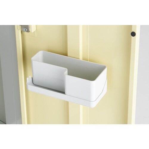 TRUSCO 女性用1人用ロッカー ライトグレー