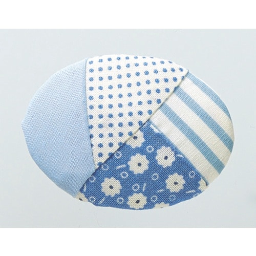 CLOVER くるみボタン・ブローチセットオーバル