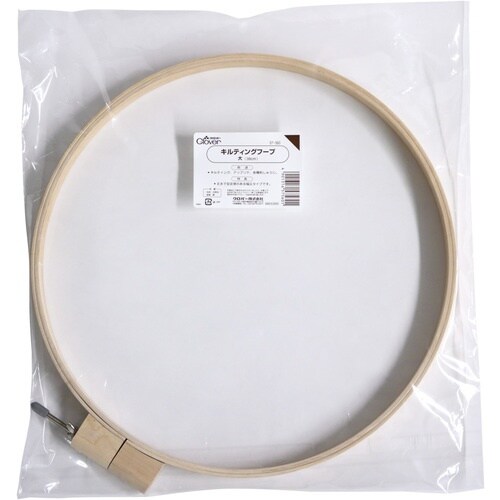 CLOVER キルティングフープ大38cm