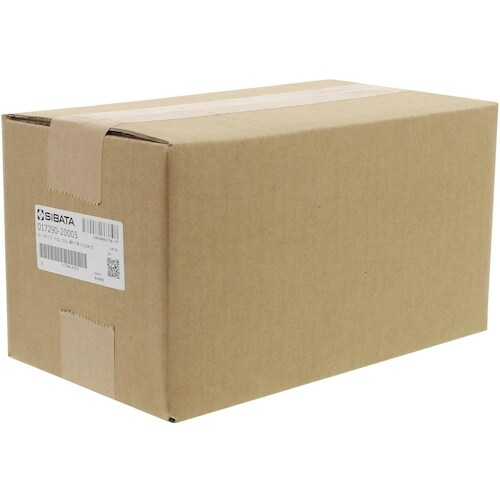 SIBATA ねじ口びん セーフティコート 茶褐色