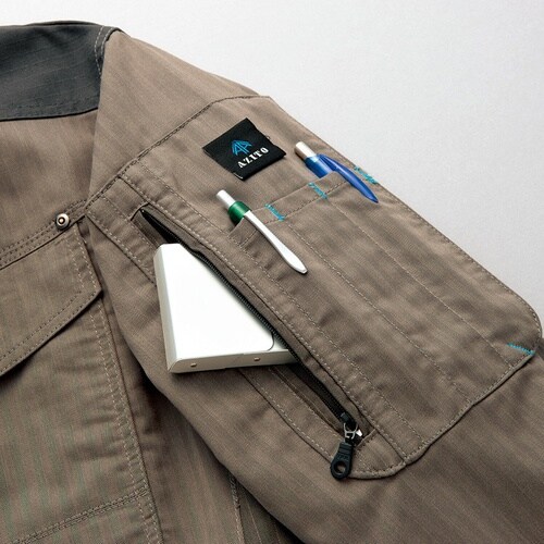 アイトス 空調服用長袖ブルゾン(空調服TM) ネイ