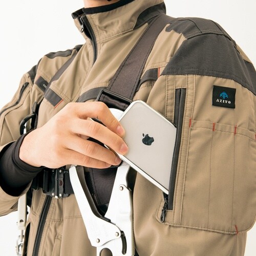 アイトス 空調服用長袖ブルゾン(空調服TM) ディ