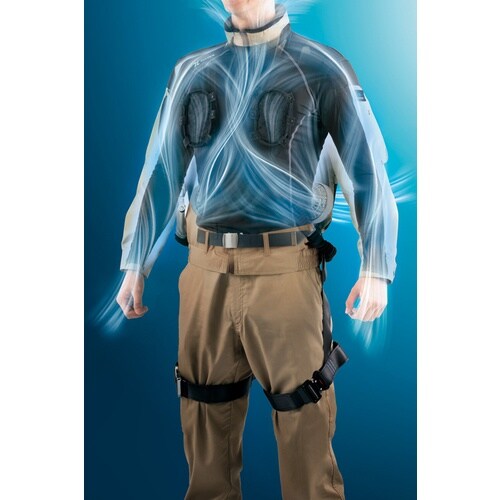 アイトス 空調服用ベスト(空調服TM) シルバーグ