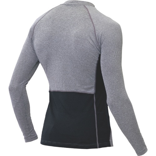 アイトス 冷感プリントコンプレスフィット長袖シャツ