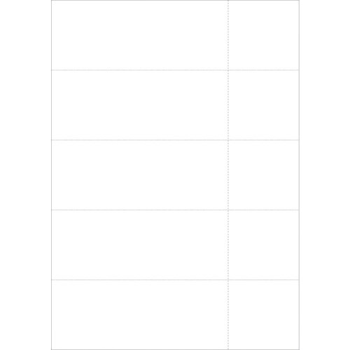 HISAGO マルチプリンタ帳票 A4 白紙 5面