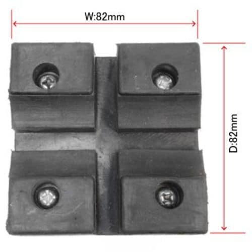 アストロプロダクツ 2TONピン用 ラバークッショ