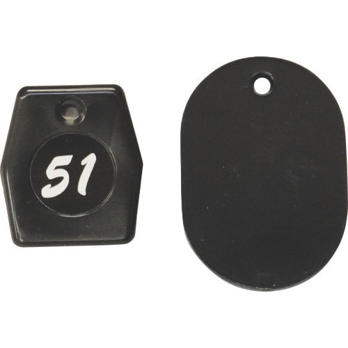 光 クロークチケット 黒 51ー100