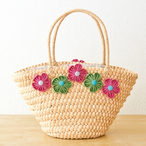 CLOVER つまみ細工プレート丸ひだつまみL