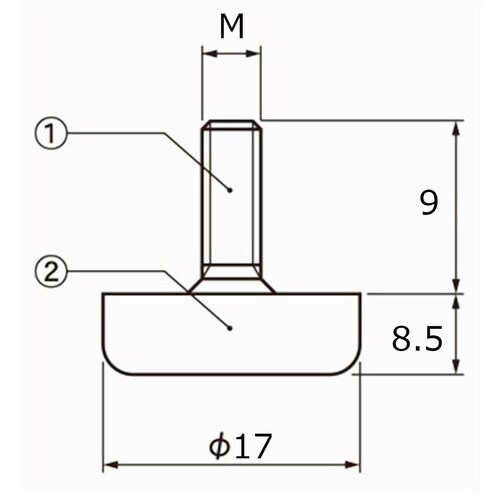 WAKI PEアジャスター 17XM6
