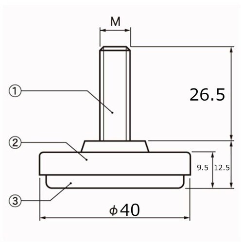 WAKI DCアジャスター 40XM10