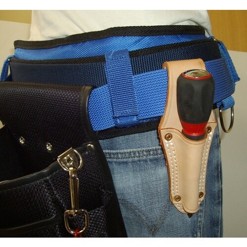 コヅチ ヌメ皮ドライバー差し 中 二重縫い銅リベッ