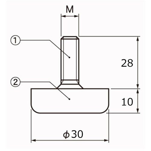 WAKI PEアジャスター 30XW3/8