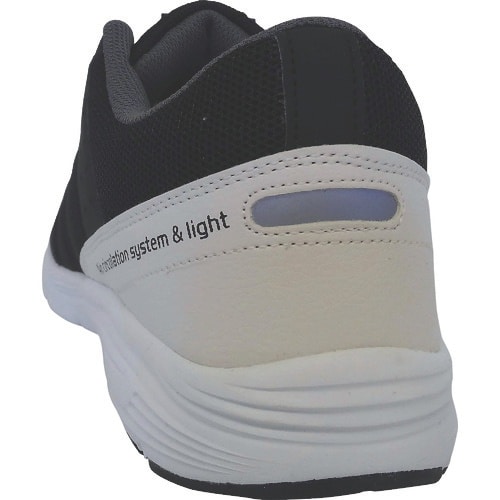 喜多 セーフティスニーカー MK5100 ブラック