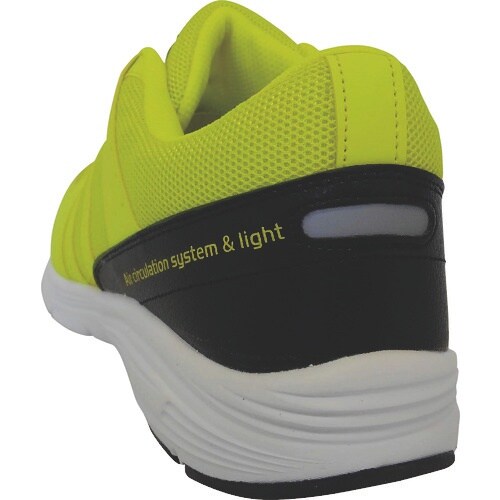 喜多 セーフティスニーカー MK5100 ライムグ