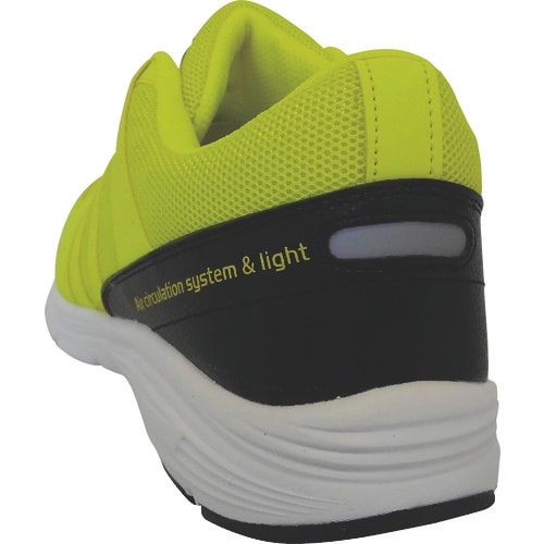 喜多 セーフティスニーカー MK5100 ライムグ