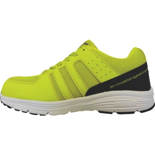 喜多 セーフティスニーカー MK5100 ライムグ