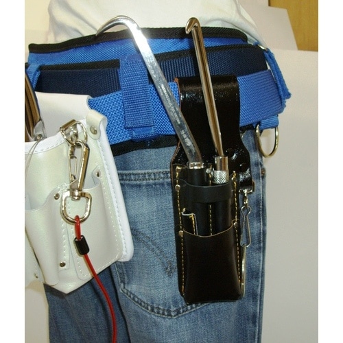 コヅチ 黒床皮ハッカー差し 首長カン付