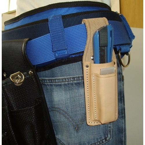 コヅチ ヌメ皮カッターケース 替刃入付 型押