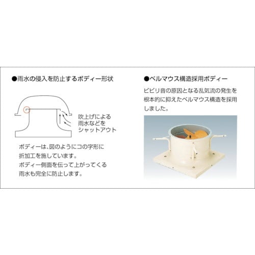 Suiden 屋上換気扇(屋上扇ルーフファン)標準