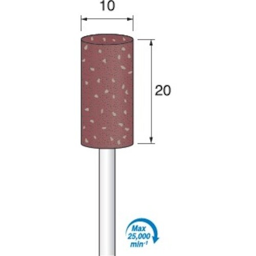 アルゴファイル 軸付スーパーゴム砥石#120 Φ1
