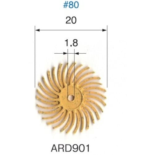 アルゴファイル トルネードポリッシャー Φ20mm