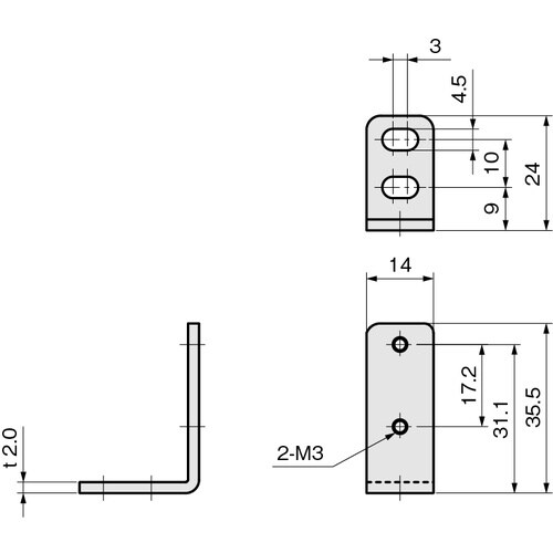 IWATA 反射板用ブラケット