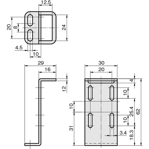 IWATA 取付共用ブラケット