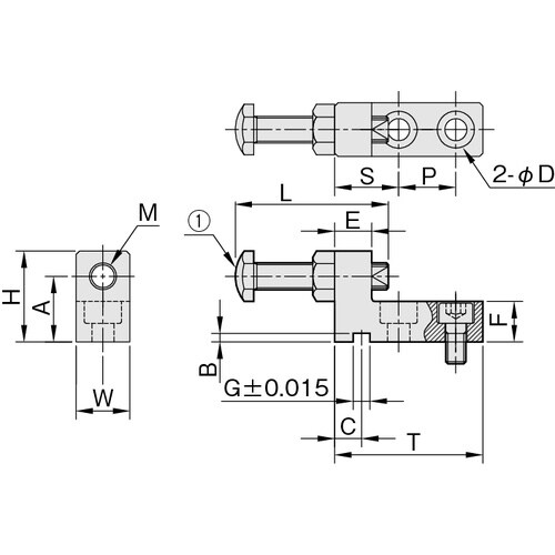 IWATA リニアストッパーコンパクトタイプ