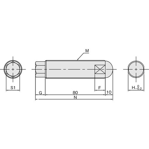 IWATA アジャストボルトCタイプ/細目