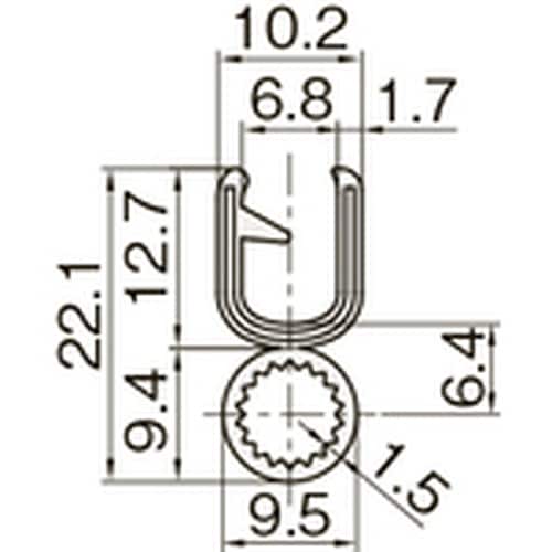 IWATA トリムシール (一体成型) 耐油TPE