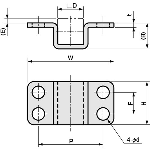 IWATA HDサドル (高剛性) 角シャフト用