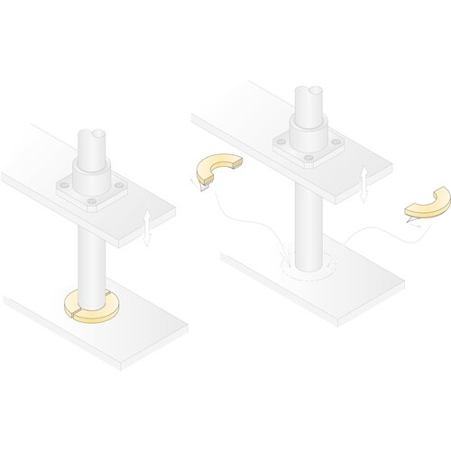 IWATA ウレタンダンパー セパレート両面テープ