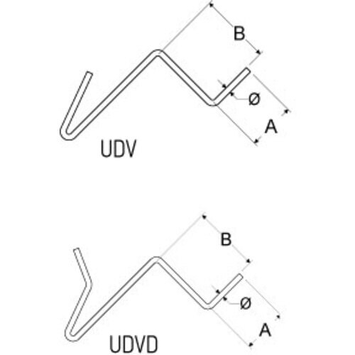 IWATA フックインサートUDV、UDVD/BH