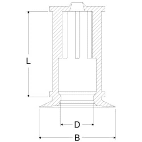 IWATA キャップ(リップ・排気口・フランジ付)