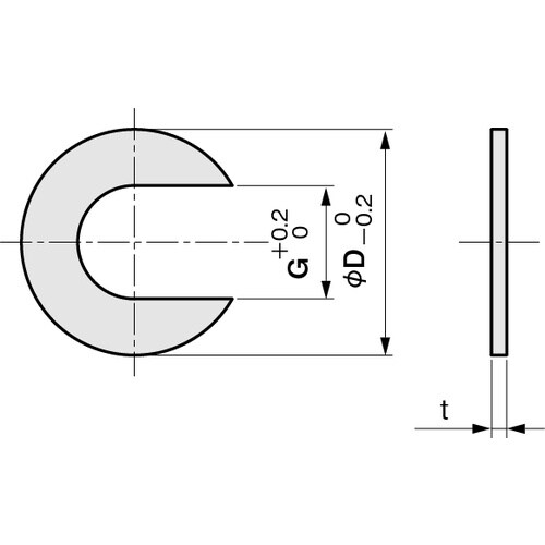 IWATA シム Cタイプ CUZN (10枚入)