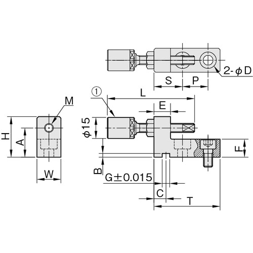 IWATA リニアストッパーコンパクトタイプ
